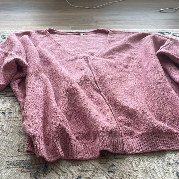 Free People Pink Sweater - Picture 2 of 6
